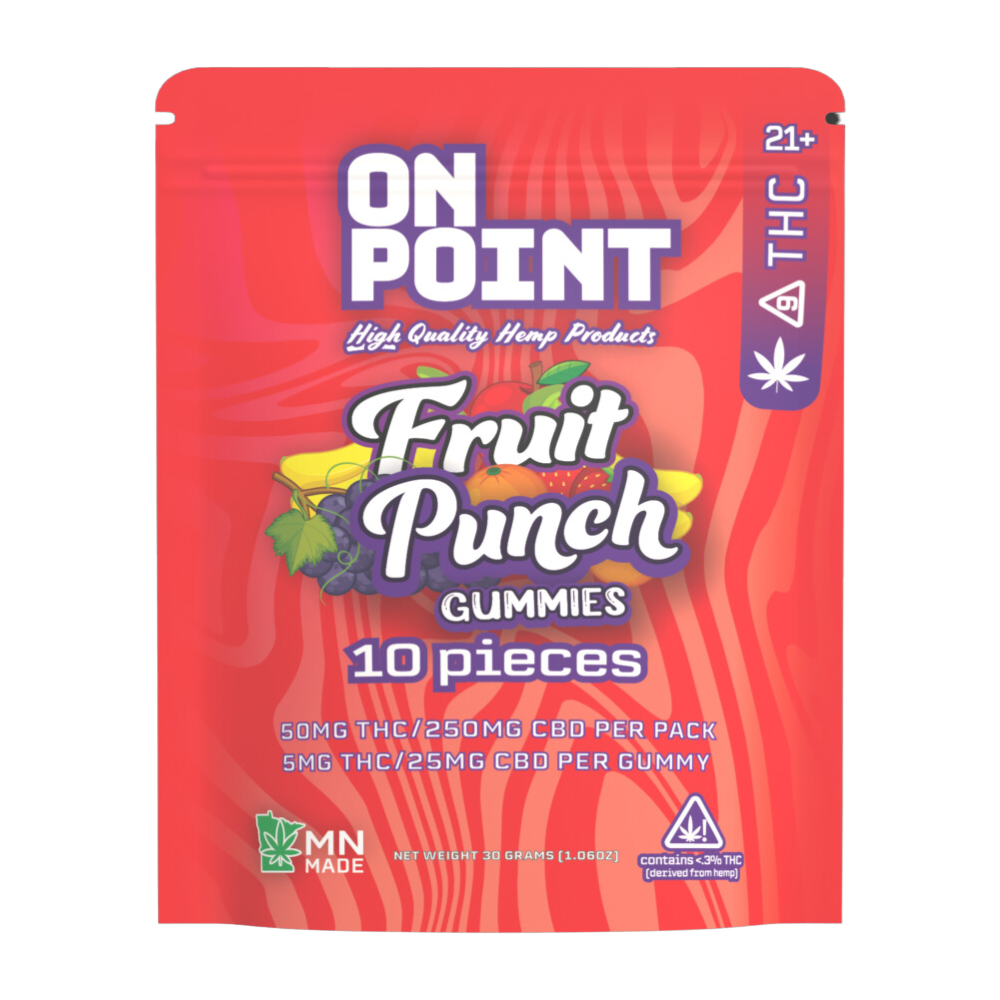 On Point : Fruit Punch Vegan Gummy