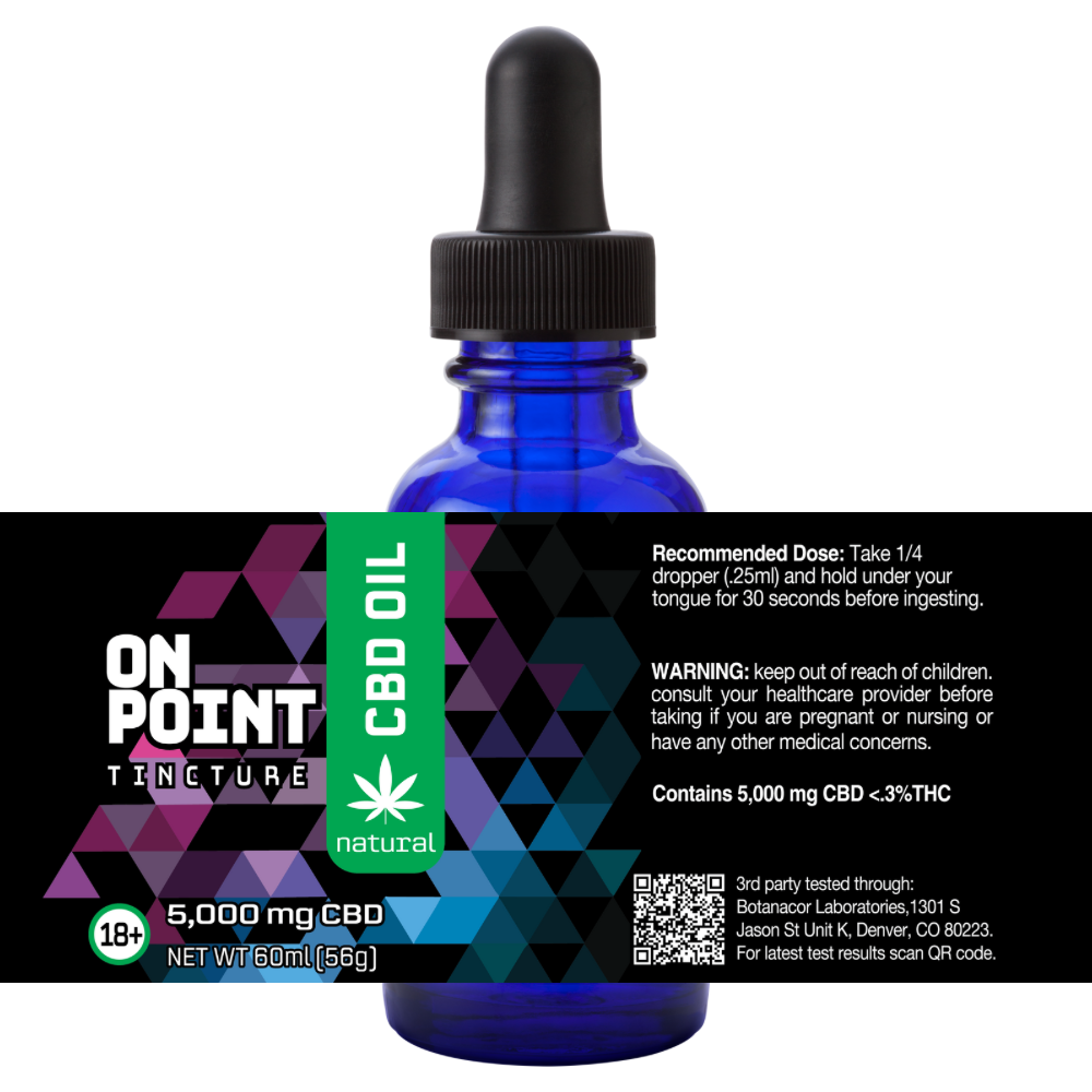 ON POINT 5000MG CBD