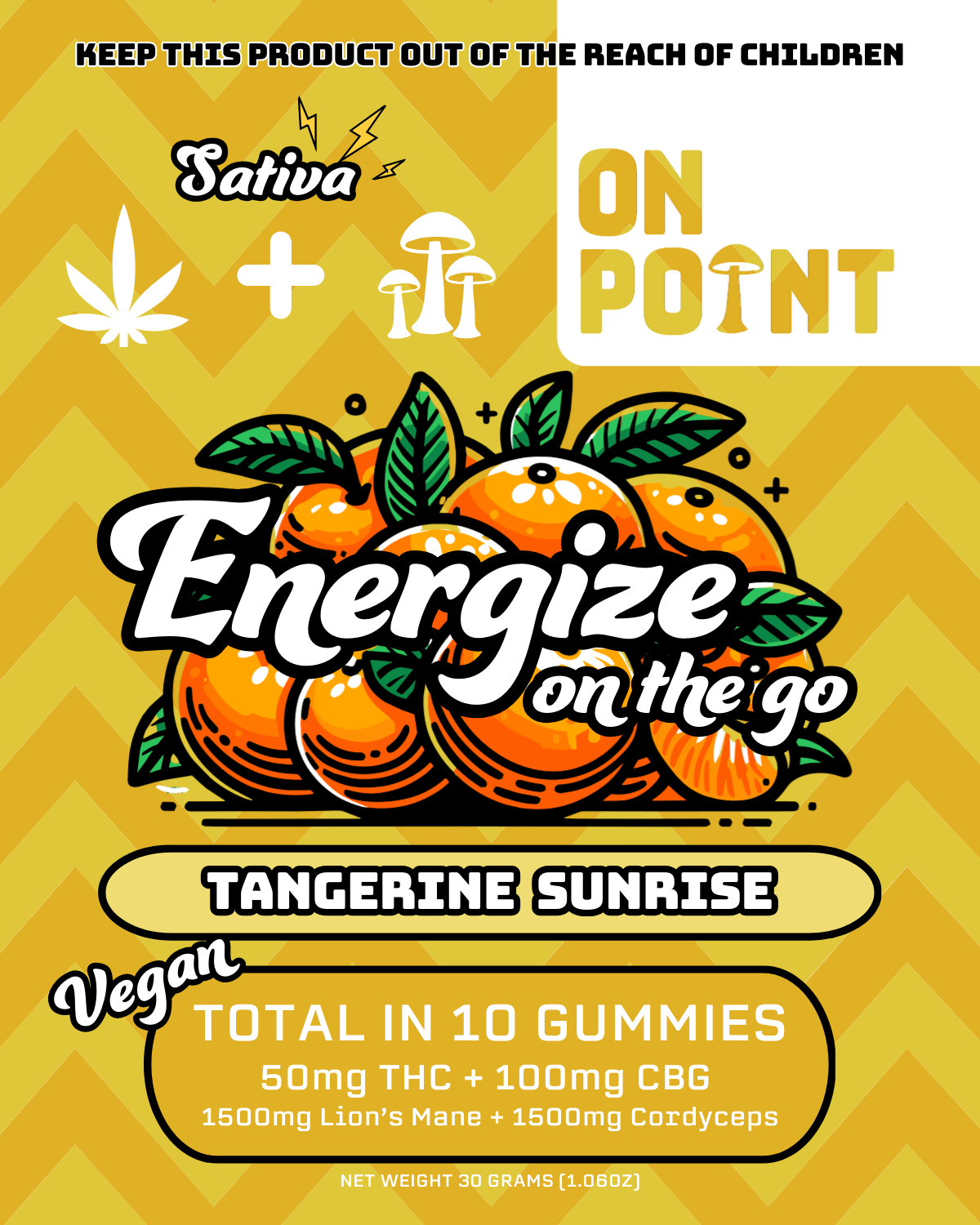 On Point : On The Go Tangerine Sunshine