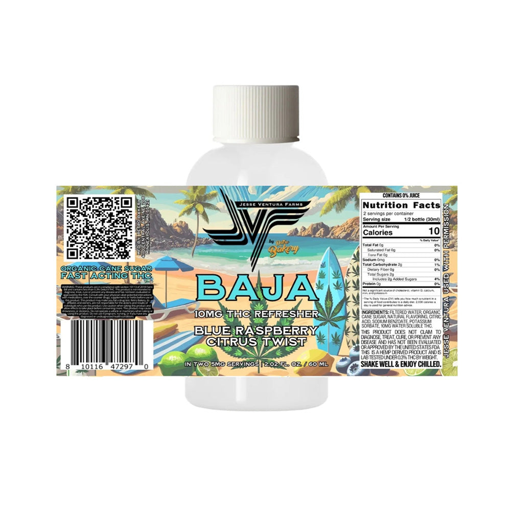 JESSE VENTURA'S BAJA 10MG THC SHOT