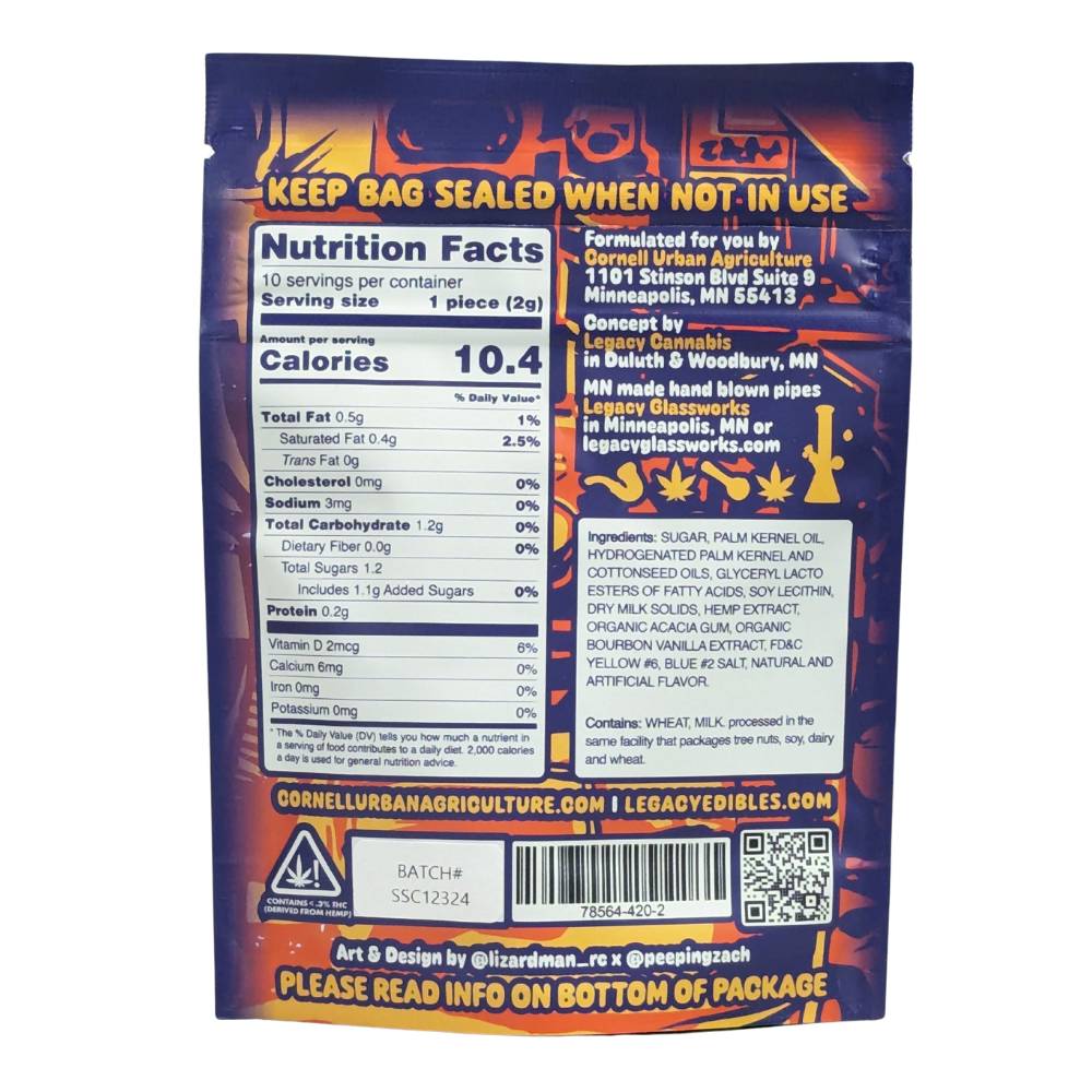 Cornell Salted Caramel Space Bites