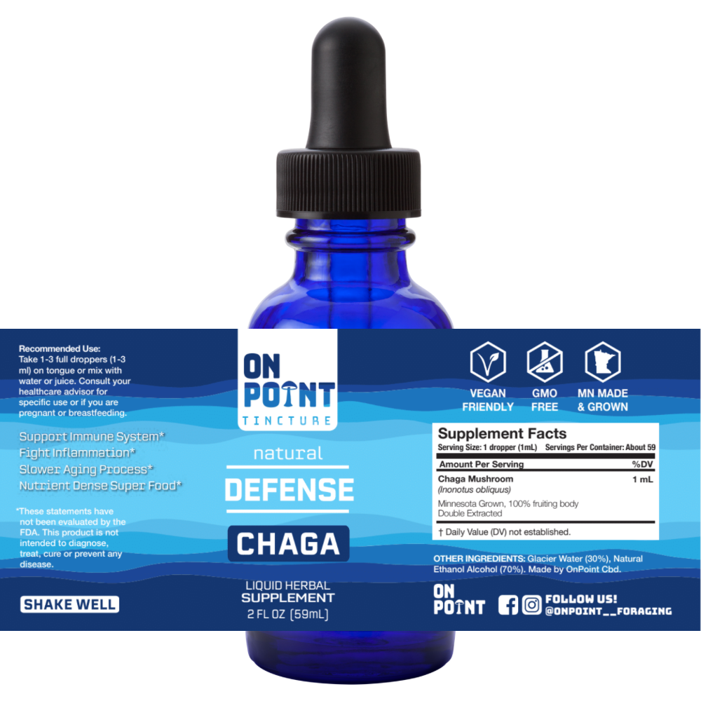 ON POINT Minnesota Chaga Inner Defense Tincture