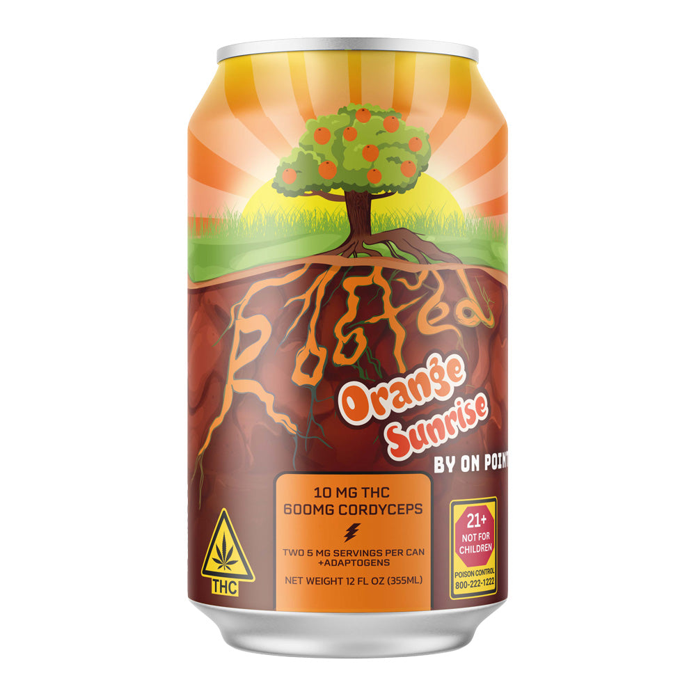 On Point Electric Orange Soda 4 Pack
