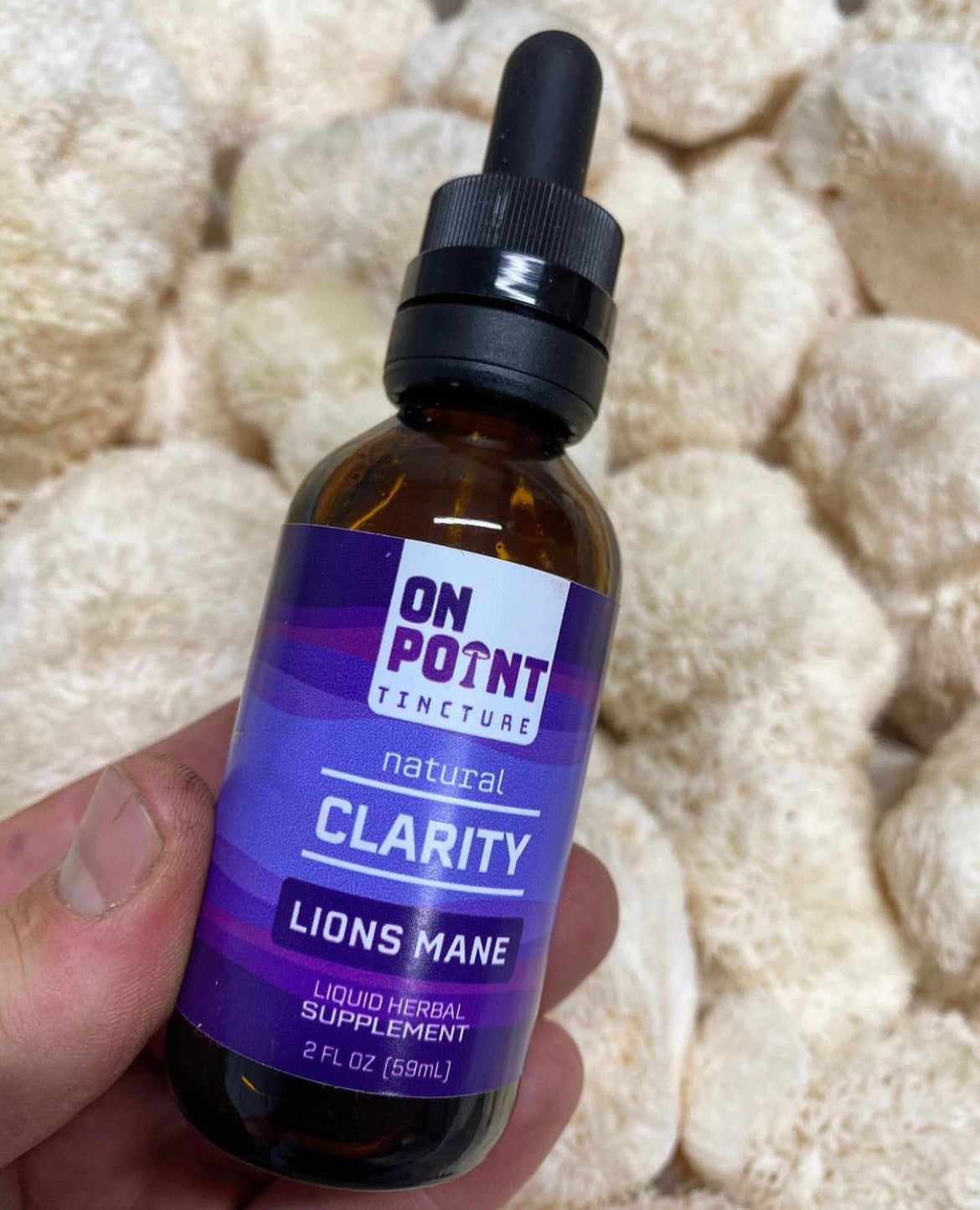 ON POINT Lions Mane Brain Boost Tincture
