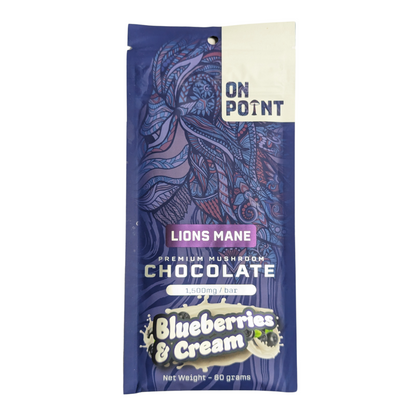 ON POINT Blueberries & Cream Lions Mane Brain Bar