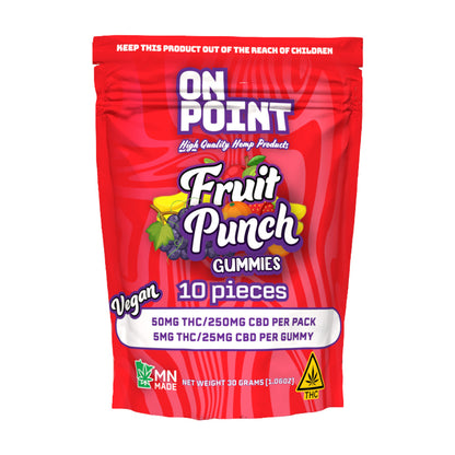 On Point : Fruit Punch Vegan Gummy