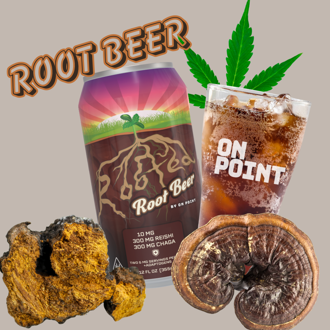 On Point Rooted Root Beer 4 pack