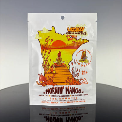 Legacy HASH ROSIN Mornin' Mango CBG Gummies 50mg THC
