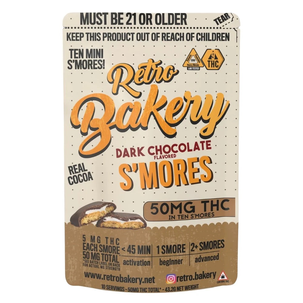 Retro Bakery S'mores 10 Pack 50mg THC