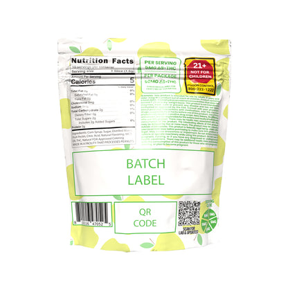 Retro Bakery 50MG FAST ACTING VEGAN THC GUMMY WHEELS - SOUR APPLE