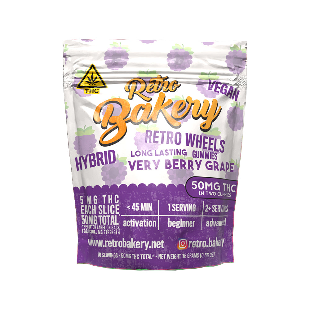 Retro Bakery Very Berry Grape Wheels
