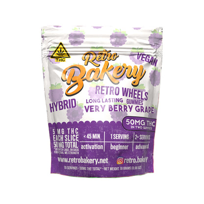 Retro Bakery Very Berry Grape Wheels