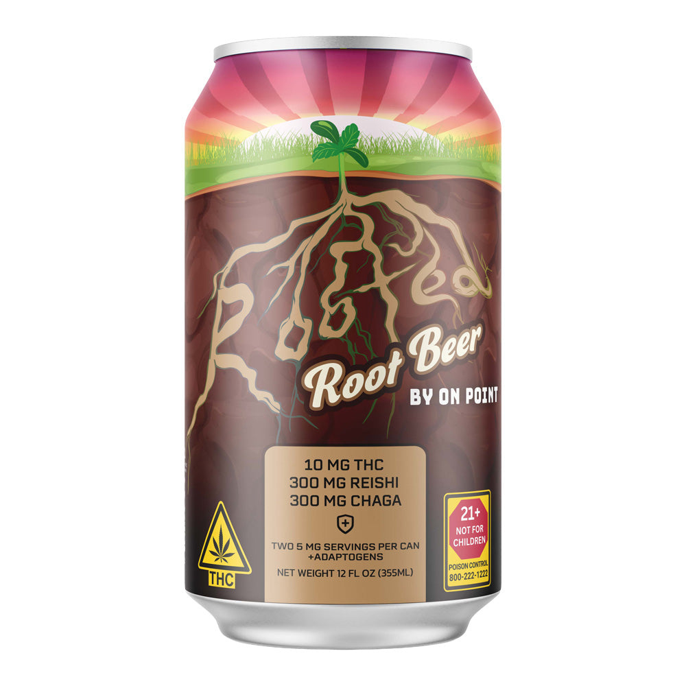 On Point Rooted Root Beer 4 pack
