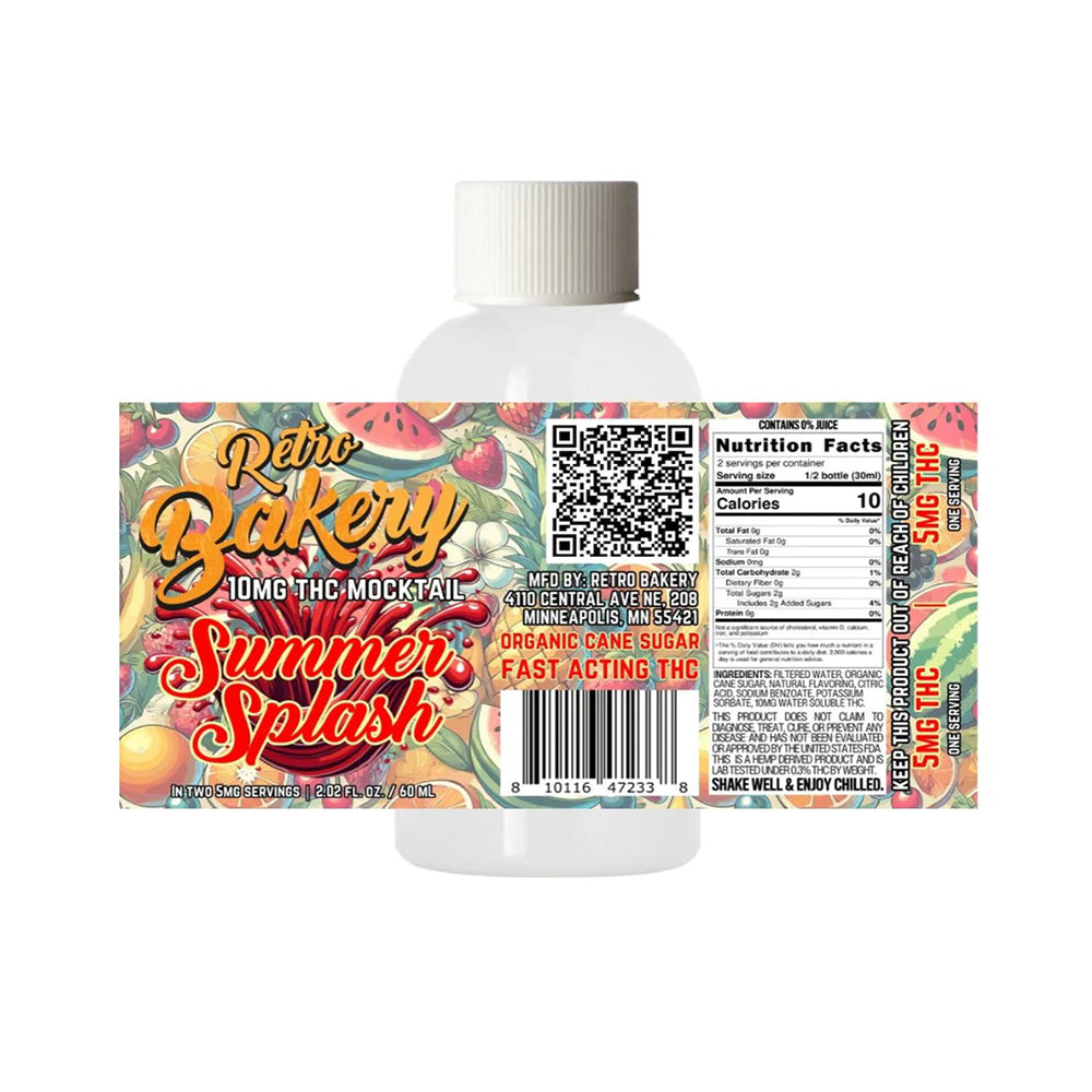 Retro Bakery SUMMER SPLASH 10MG THC MOCKTAIL