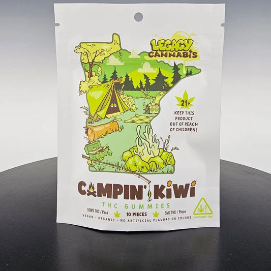 Legacy Cannabis Campin' Kiwi- 50mg THC